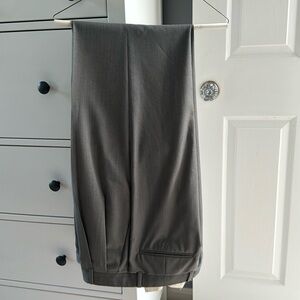 Men’s dress pants, cuffed with pleated front